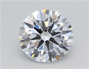 Del inventario de diamantes de laboratorio, 1.21 quilates, Redondo , Color E, claridad VVS2 y certificado IGI