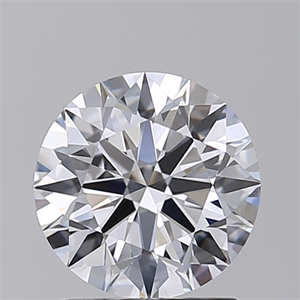 Picture of Lab Created Diamond 1.58 Carats, Round with Ideal Cut, D Color, VVS1 Clarity and Certified by IGI