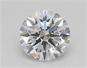 Del inventario de diamantes de laboratorio, 1.09 quilates, Redondo , Color D, claridad SI1 y certificado GIA
