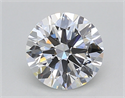 Del inventario de diamantes de laboratorio, 1.25 quilates, Redondo , Color E, claridad VVS2 y certificado IGI