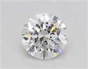 Lab Created Diamond 0.70 Carats, Round with Excellent Cut, D Color, VS2 Clarity and Certified by IGI