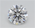 Lab Created Diamond 0.70 Carats, Round with Excellent Cut, D Color, VS2 Clarity and Certified by IGI