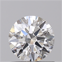 Del inventario de diamantes de laboratorio, 0.70 quilates, Redondo , Color D, claridad VVS2 y certificado GIA
