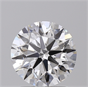 Lab Created Diamond 2.00 Carats, Round with Excellent Cut, D Color, VVS2 Clarity and Certified by IGI