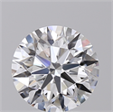 Lab Created Diamond 2.01 Carats, Round with Excellent Cut, D Color, VVS2 Clarity and Certified by IGI