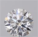 Lab Created Diamond 0.72 Carats, Round with Ideal Cut, E Color, VVS2 Clarity and Certified by IGI