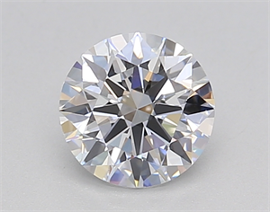 Picture of Lab Created Diamond 0.71 Carats, Round with Ideal Cut, D Color, VS2 Clarity and Certified by IGI