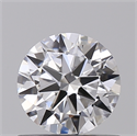 Lab Created Diamond 0.71 Carats, Round with Excellent Cut, D Color, VS1 Clarity and Certified by IGI