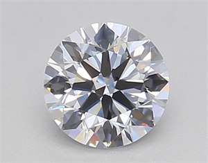 Picture of Lab Created Diamond 0.71 Carats, Round with Ideal Cut, F Color, VS1 Clarity and Certified by IGI