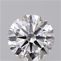 Lab Created Diamond 0.70 Carats, Round with Excellent Cut, D Color, VS1 Clarity and Certified by IGI