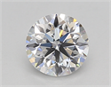 Lab Created Diamond 0.70 Carats, Round with Very Good Cut, D Color, VS2 Clarity and Certified by IGI