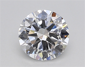 Picture of Lab Created Diamond 0.70 Carats, Round with Very Good Cut, D Color, VS1 Clarity and Certified by IGI