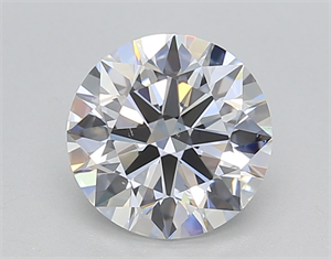 Foto Del inventario de diamantes de laboratorio, 1.53 quilates, Redondo , Color D, claridad VS2 y certificado IGI de
