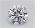 Lab Created Diamond 1.03 Carats, Round with Ideal Cut, D Color, VVS1 Clarity and Certified by IGI