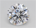 Del inventario de diamantes de laboratorio, 1.27 quilates, Redondo , Color E, claridad VVS2 y certificado IGI