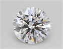Del inventario de diamantes de laboratorio, 1.37 quilates, Redondo , Color E, claridad VS2 y certificado IGI