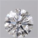 Lab Created Diamond 1.83 Carats, Round with Excellent Cut, F Color, VVS2 Clarity and Certified by IGI