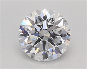 Picture of Lab Created Diamond 1.27 Carats, Round with Ideal Cut, E Color, VVS2 Clarity and Certified by IGI