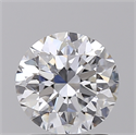 Lab Created Diamond 1.51 Carats, Round with Excellent Cut, E Color, VVS1 Clarity and Certified by IGI