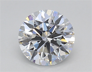 Picture of Lab Created Diamond 1.31 Carats, Round with Ideal Cut, E Color, VS1 Clarity and Certified by IGI