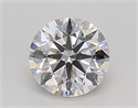 Del inventario de diamantes de laboratorio, 1.09 quilates, Redondo , Color E, claridad VS1 y certificado GIA