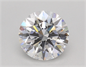 Del inventario de diamantes de laboratorio, 1.25 quilates, Redondo , Color D, claridad VVS2 y certificado IGI