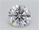 Del inventario de diamantes de laboratorio, 1.09 quilates, Redondo , Color E, claridad VVS1 y certificado GIA