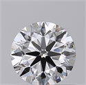 Del inventario de diamantes de laboratorio, 0.70 quilates, Redondo , Color E, claridad VVS2 y certificado IGI