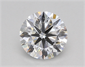 Lab Created Diamond 0.70 Carats, Round with Excellent Cut, D Color, VS2 Clarity and Certified by IGI