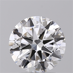 Picture of Lab Created Diamond 2.00 Carats, Round with Excellent Cut, E Color, VS1 Clarity and Certified by IGI