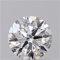 Del inventario de diamantes de laboratorio, 0.70 quilates, Redondo , Color D, claridad VVS2 y certificado IGI