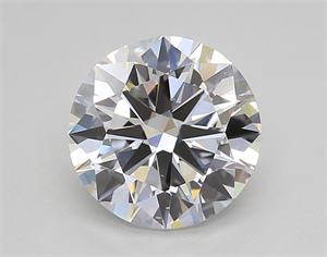 Picture of Lab Created Diamond 2.00 Carats, Round with Excellent Cut, E Color, VS2 Clarity and Certified by IGI