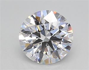Picture of Lab Created Diamond 1.20 Carats, Round with Excellent Cut, D Color, VS1 Clarity and Certified by IGI