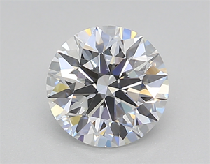 Picture of Lab Created Diamond 1.31 Carats, Round with Excellent Cut, D Color, VVS1 Clarity and Certified by GIA