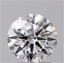 Del inventario de diamantes de laboratorio, 1.54 quilates, Redondo , Color D, claridad VVS1 y certificado IGI