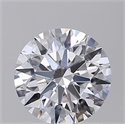 Lab Created Diamond 1.93 Carats, Round with Ideal Cut, D Color, VS1 Clarity and Certified by IGI