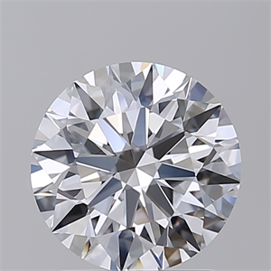 Picture of Lab Created Diamond 1.93 Carats, Round with Ideal Cut, D Color, VS1 Clarity and Certified by IGI
