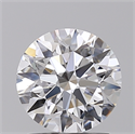 Lab Created Diamond 1.59 Carats, Round with Ideal Cut, D Color, VS1 Clarity and Certified by IGI
