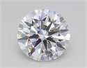 Lab Created Diamond 1.20 Carats, Round with Ideal Cut, D Color, VS1 Clarity and Certified by IGI