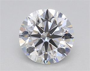Picture of Lab Created Diamond 1.26 Carats, Round with Ideal Cut, D Color, VS1 Clarity and Certified by IGI