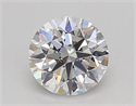 Lab Created Diamond 0.70 Carats, Round with Ideal Cut, D Color, VS2 Clarity and Certified by IGI