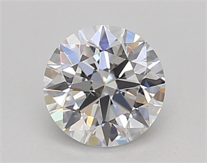 Picture of Lab Created Diamond 0.70 Carats, Round with Ideal Cut, D Color, VS2 Clarity and Certified by IGI
