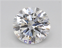 Lab Created Diamond 0.73 Carats, Round with Ideal Cut, D Color, VS2 Clarity and Certified by IGI
