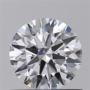 Picture of Lab Created Diamond 0.70 Carats, Round with Ideal Cut, E Color, VS1 Clarity and Certified by IGI