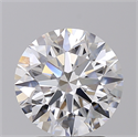 Lab Created Diamond 2.44 Carats, Round with Excellent Cut, D Color, VVS2 Clarity and Certified by IGI