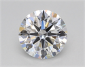 Lab Created Diamond 1.03 Carats, Round with Ideal Cut, D Color, VVS2 Clarity and Certified by IGI