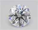 Del inventario de diamantes de laboratorio, 1.24 quilates, Redondo , Color D, claridad VS2 y certificado IGI