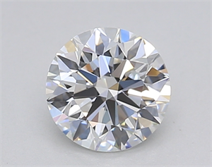Picture of Lab Created Diamond 0.71 Carats, Round with Ideal Cut, E Color, VS1 Clarity and Certified by IGI