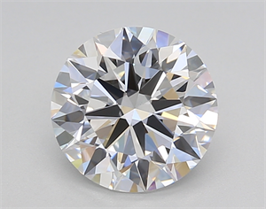 Picture of Lab Created Diamond 2.01 Carats, Round with Excellent Cut, D Color, VS1 Clarity and Certified by GIA