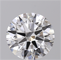 Lab Created Diamond 2.11 Carats, Round with Ideal Cut, D Color, VVS1 Clarity and Certified by IGI
